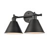 Elk Home Abbington 17.5'' Wide 2-Light Vanity Light - Matte Black 68271/2